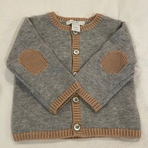 Jacadi Paris 6mo cotton poly wool cardigan